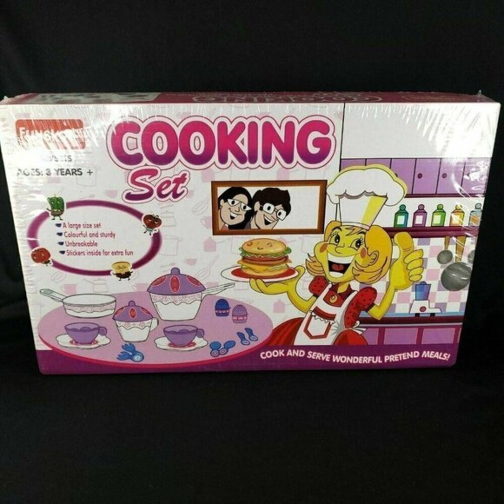 Funskool Cooking Set Playset Creative Play Kitchen Pretend Kid Dishes Toy‎ New